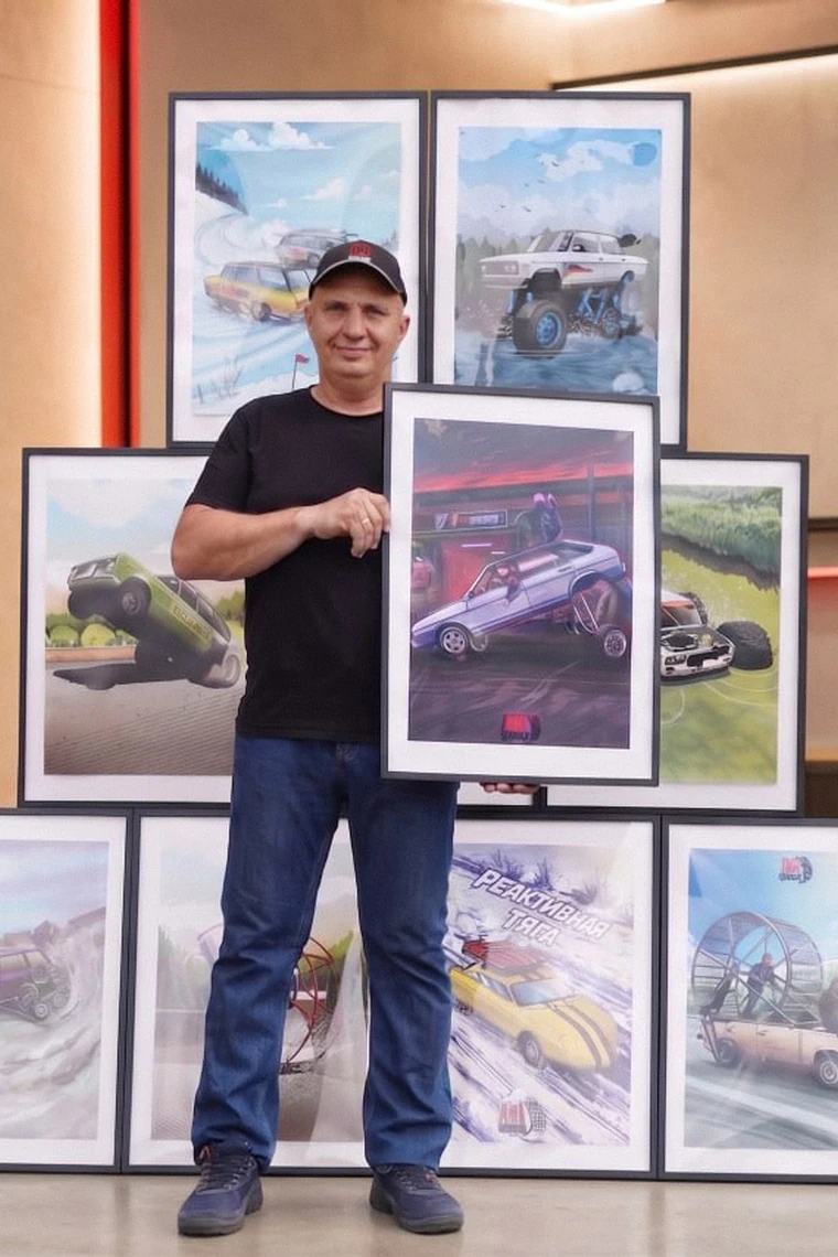 Влад Garage 54 с коллекцией постеров